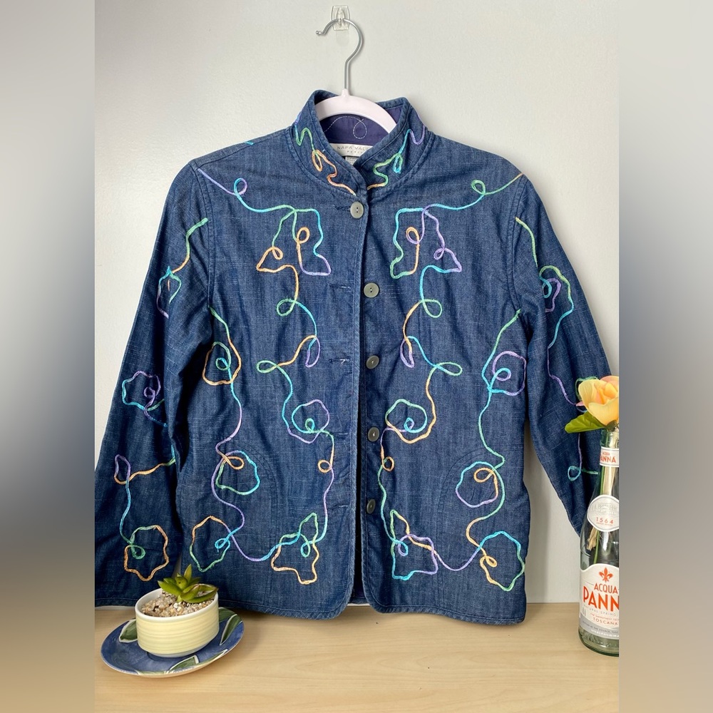 Funky Denim Coat